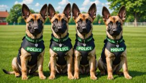 découvrez comment des chiens policiers adoptent des noms emblématiques de la formule 1, alliant passion du sport automobile et mission de sécurité, avant leur déploiement sur le terrain.