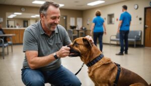 découvrez l’histoire émouvante d’un maître qui retrouve enfin son chien perdu après un an de recherches, tout cela grâce à un geste préventif bouleversant. regardez la vidéo qui a touché des milliers d’internautes !